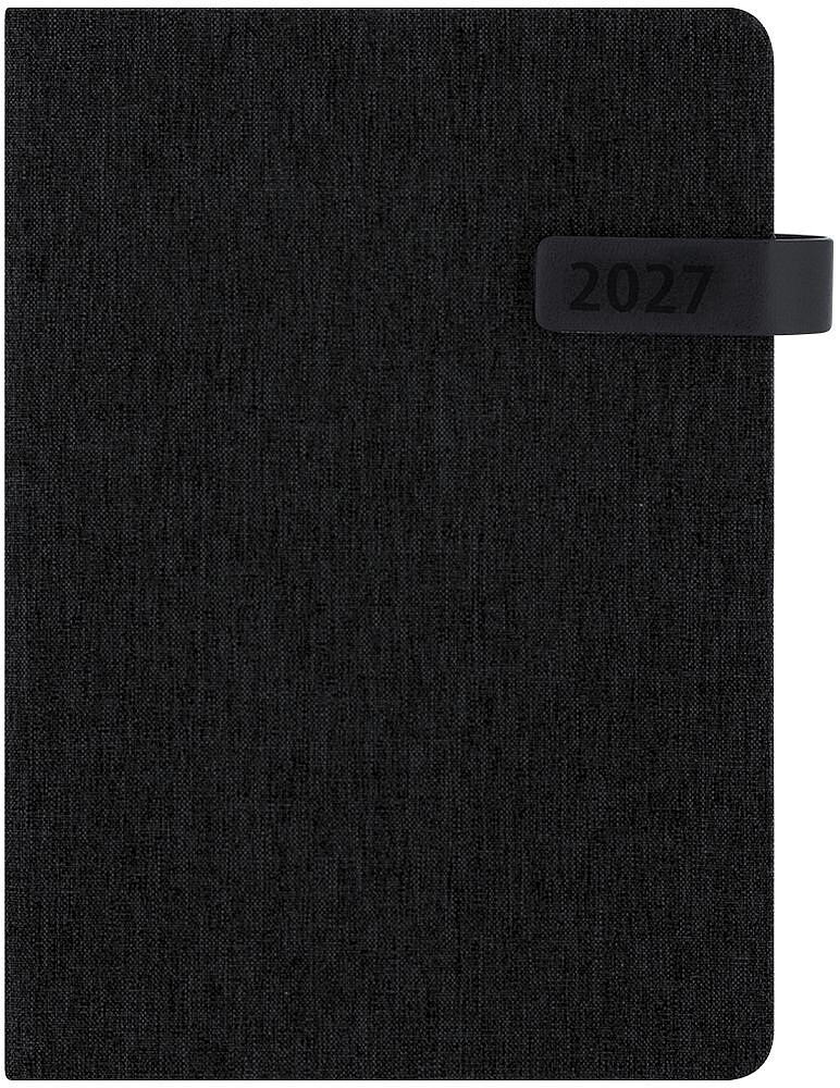 Agenda Mylok Poliéster RPET 300D Página Dia. Caixa de Apresentação Incluída 21963