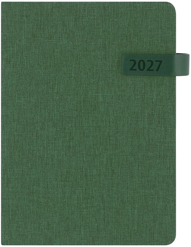 Agenda Mylok Poliéster RPET 300D Página Dia. Caixa de Apresentação Incluída 21963