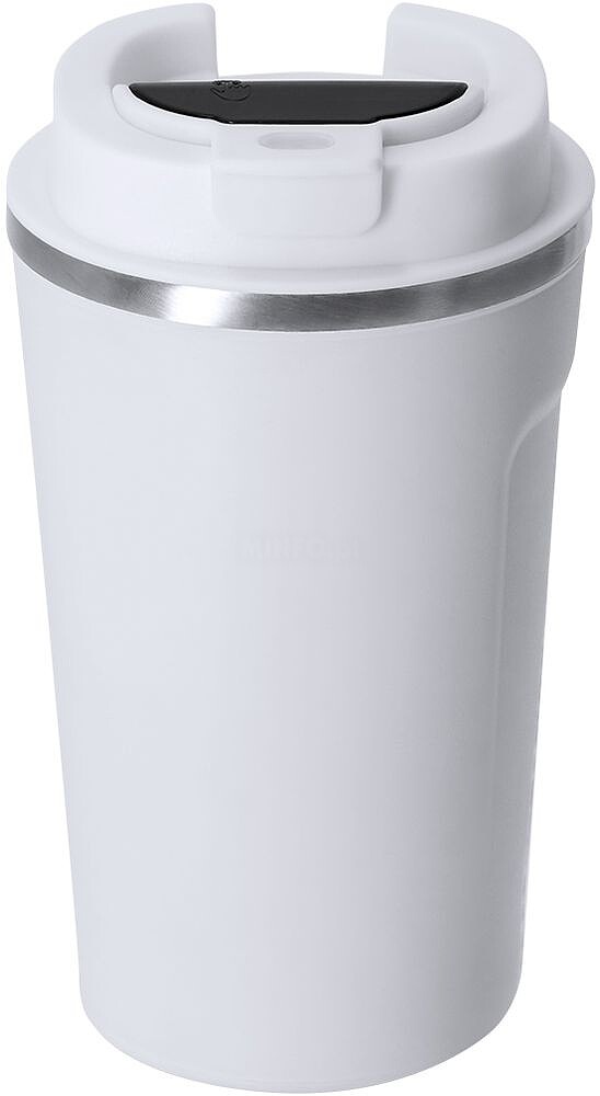 Copo Térmico Molin Aço Inox Reciclado 400 ml. Medidor de temperatura Tátil 21980