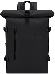 Mochila Hedix PU Bolso Acolchoado para Portátil. Parte Tras...