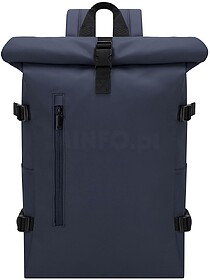 Mochila Hedix PU Bolso Acolchoado para Portátil. Parte Tras...