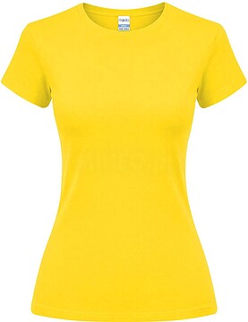 T-Shirt Mulher Cor Epika 100% Algodão Ring Spun, Single Jersey 150 g/ m2 22024
