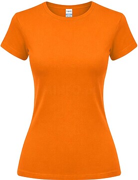 T-Shirt Mulher Cor Epika 100% Algodão Ring Spun, Single Jersey 150 g/ m2 22024