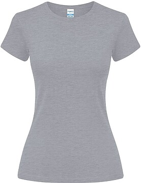 T-Shirt Mulher Cor Epika 100% Algodão Ring Spun, Single Jersey 150 g/ m2 22024