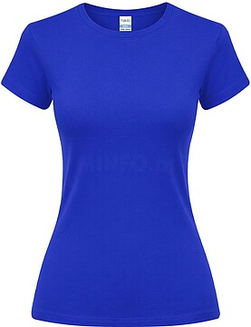 T-Shirt Mulher Cor Epika 100% Algodão Ring Spun, Single Jersey 150 g/ m2 22024