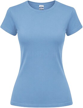 T-Shirt Mulher Cor Epika 100% Algodão Ring Spun, Single Jersey 150 g/ m2 22024
