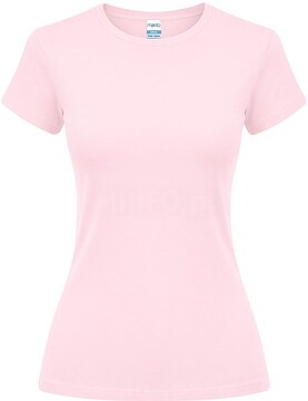 T-Shirt Mulher Cor Epika 100% Algodão Ring Spun, Single Jersey 150 g/ m2 22024