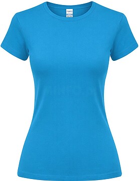 T-Shirt Mulher Cor Epika 100% Algodão Ring Spun, Single Jersey 150 g/ m2 22024