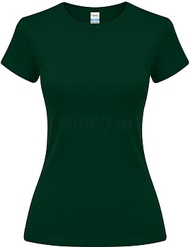 T-Shirt Mulher Cor Epika 100% Algodão Ring Spun, Single Jersey 150 g/ m2 22024