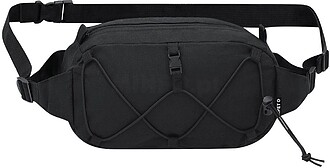 Bolsa de Cintura Pibar Poliéster 600D RPET PRETO S/T