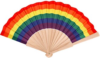 Leque Prokip Madeira/ Poliéster RAINBOW S/T