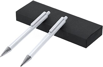 Set Foract Alumínio Reciclado Esferográfica e Lápis Etern...