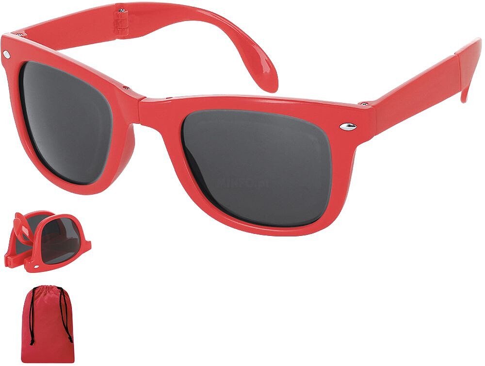 Óculos de Sol Lyron Dobráveis. Proteção UV400. Bolsa Poliéster 22067