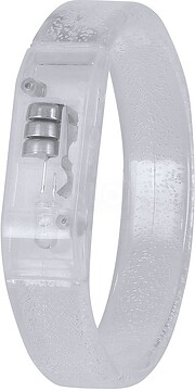 Pulseira Luminosa Gretex Luzes Led Multicolor. Pilhas Botão Incluídas 22102