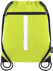 Mochila Widar Poliéster 300D RPET Refletora AMARELO S/T