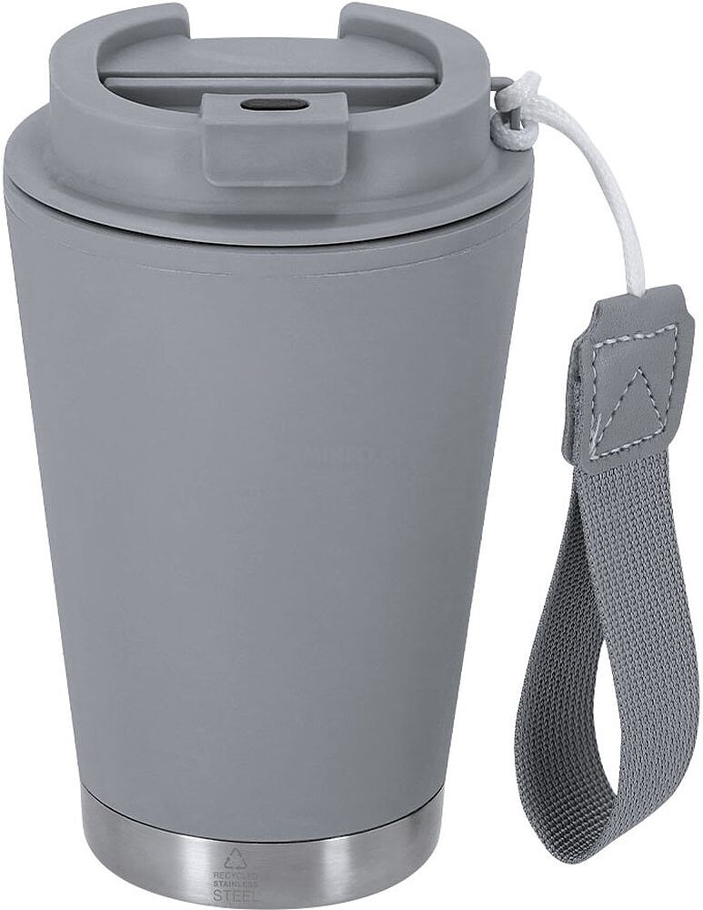 Copo Térmico Acuma PP Reciclado/ Base Aço Inox Reciclado 300 ml 22128