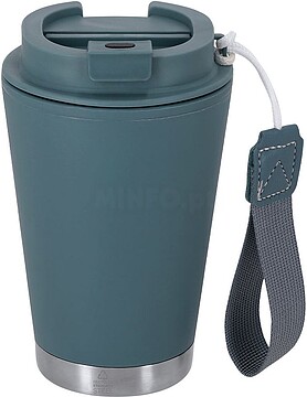 Copo Térmico Acuma PP Reciclado/ Base Aço Inox Reciclado 300 ml 22128