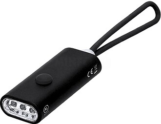 Lanterna Terbon Alumínio Reciclado 3 Leds. Pilhas Botão In...