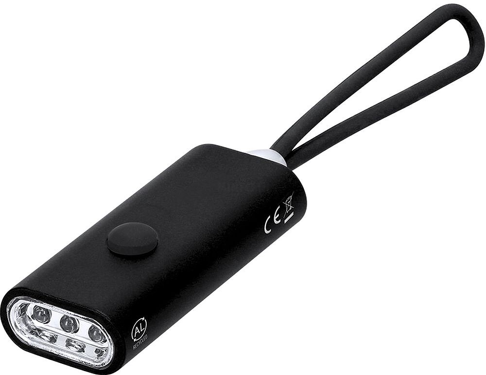 Lanterna Terbon Alumínio Reciclado 3 Leds. Pilhas Botão Incluídas 22143