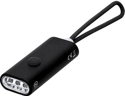 Lanterna Terbon Alumínio Reciclado 3 Leds. Pilhas Botão Incluídas 22143