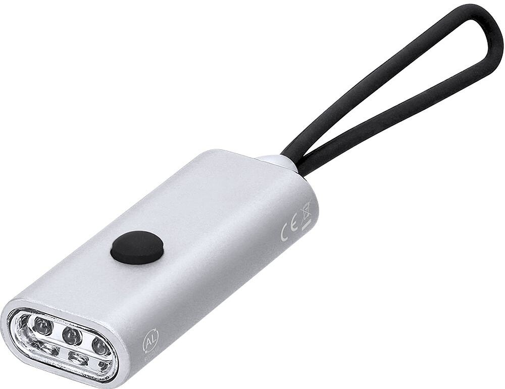 Lanterna Terbon Alumínio Reciclado 3 Leds. Pilhas Botão Incluídas 22143