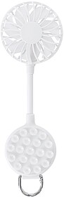 Ventilador Kelanor Ventosa. Bateria 300 mAh BRANCO S/T