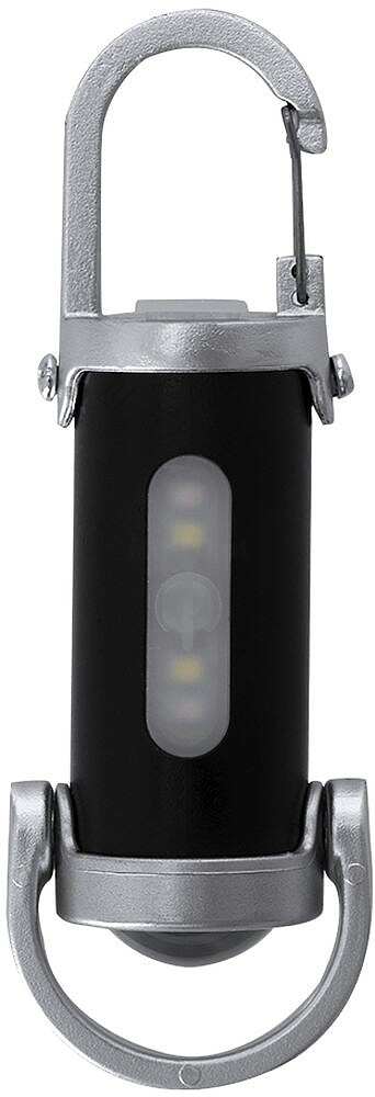 Lanterna Luvaron 4 Leds. 8 Luzes COB. 7 Posições de Luz, Fixa e Intermitente. Bateria Recarregável 400 mAh 22170