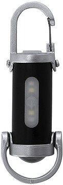 Lanterna Luvaron 4 Leds. 8 Luzes COB. 7 Posições de Luz, Fixa e Intermitente. Bateria Recarregável 400 mAh 22170