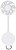 Ventilador Novarin Magnético. Bateria 300 mAh 22173 - imagem 1