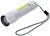 Lanterna Dilrot Alumínio 8 Leds. 10 Luzes COB. 3 Posições de Luz, Fixa e Intermitente. Bateria Recarregável 400 mAh. Função Zoom 22213 - imagem 1