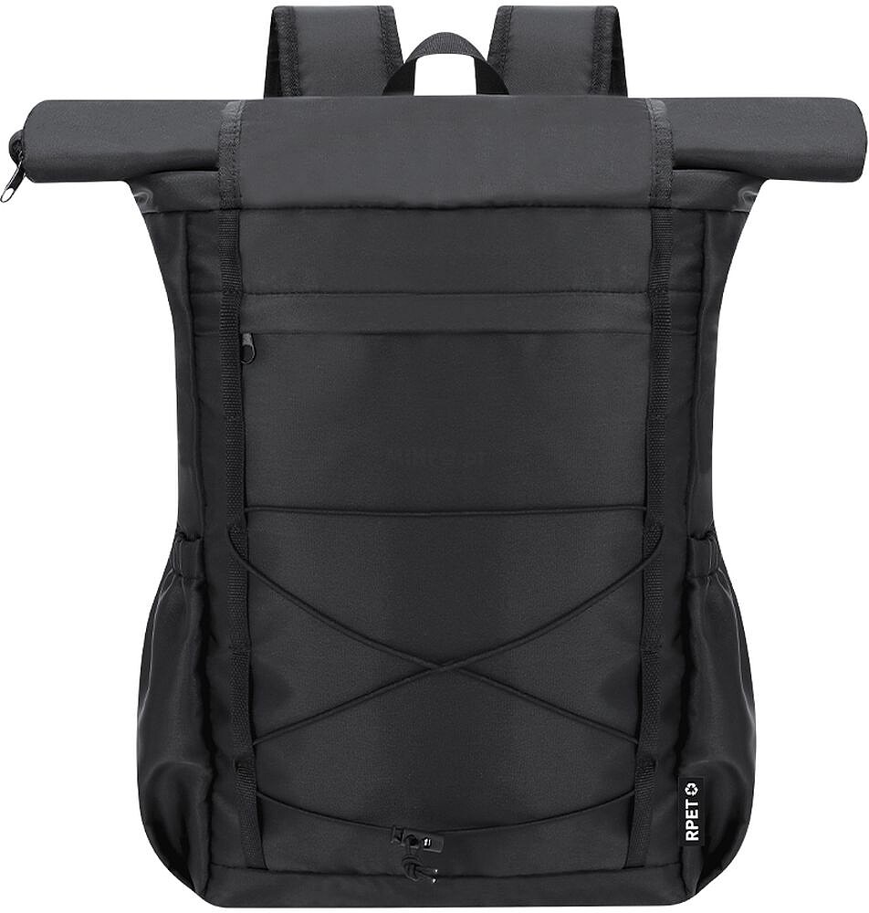 Mochila Zanjur Poliéster 290D RPET Bolso Acolchoado para Portátil. Parte Traseira e Alças Acolchoadas 22216