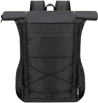 Mochila Zanjur Poliéster 290D RPET Bolso Acolchoado para Portátil. Parte Traseira e Alças Acolchoadas 22216