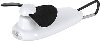 Ventilador Ticsy 1 Led. 2 Pilhas AA Não Incluídas PRETO S/...