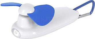Ventilador Ticsy 1 Led. 2 Pilhas AA Não Incluídas AZUL S/T