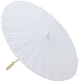 Guarda-Sol Zalea Madeira/ Papel BRANCO S/T