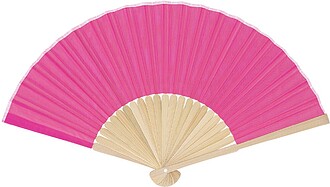 Leque Mynor Bambu/ Poliéster FUCSIA S/T