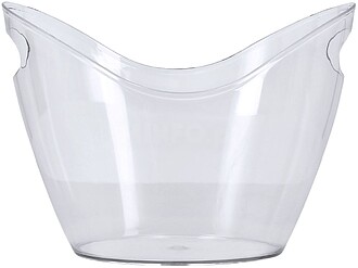 Balde para Gelo Loban PET 4 L TRASPARENTE S/T