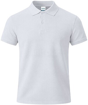 Polo Adulto Branco Charles 100% Algodão Ring Spun, Piqué 180 g/ m2 22338