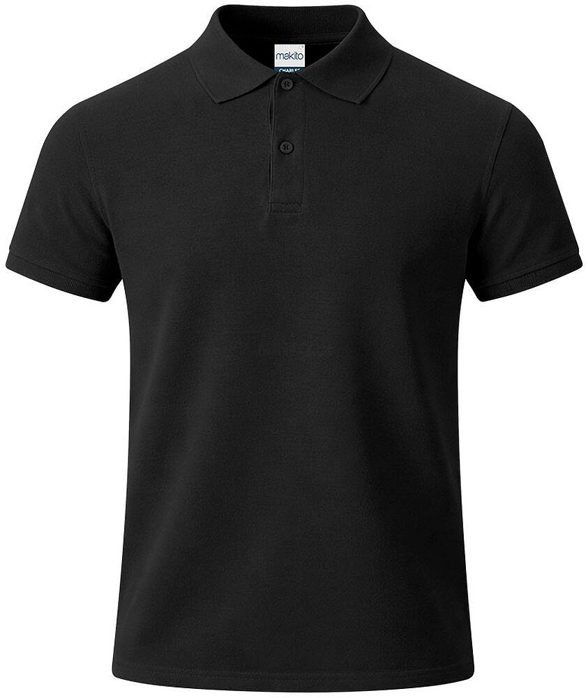 Polo Adulto Cor Charles 100% Algodão Ring Spun, Piqué 180 g/ m2 22339