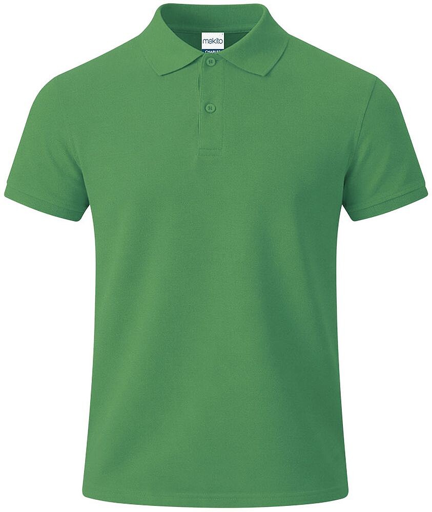 Polo Adulto Cor Charles 100% Algodão Ring Spun, Piqué 180 g/ m2 22339