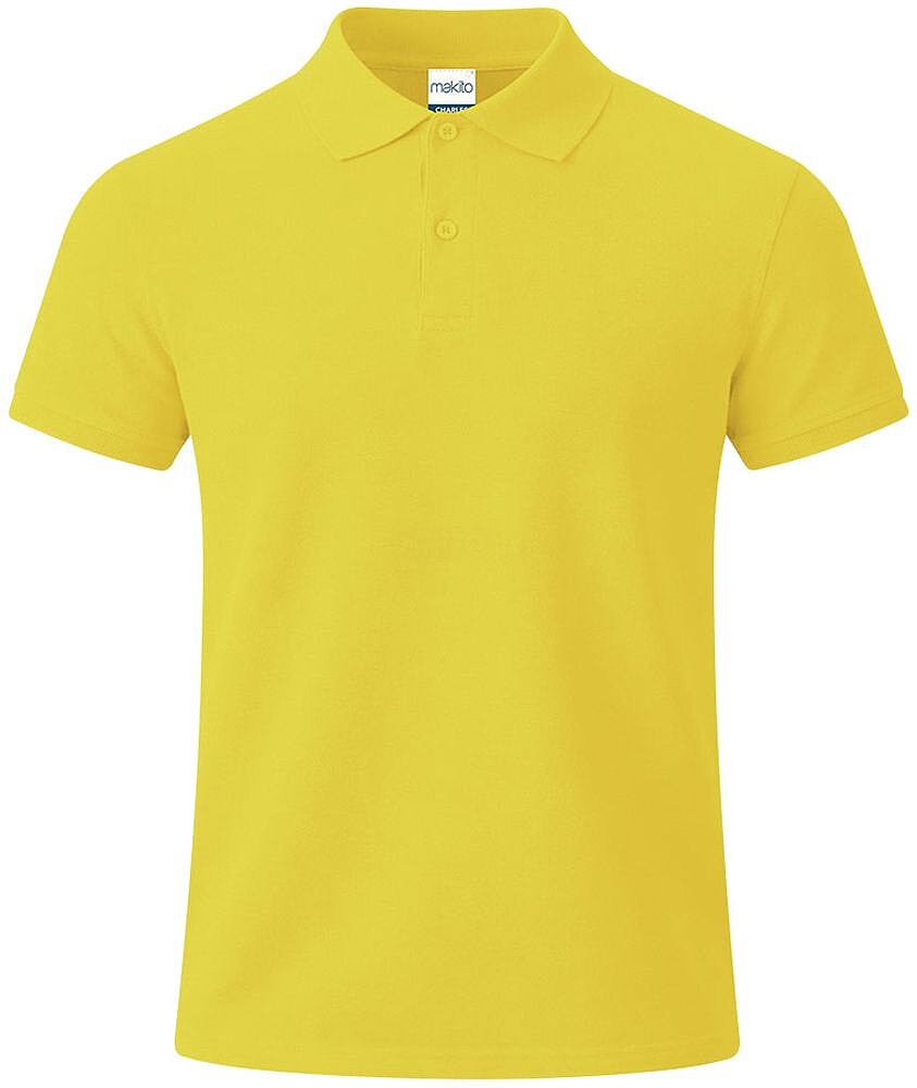 Polo Adulto Cor Charles 100% Algodão Ring Spun, Piqué 180 g/ m2 22339