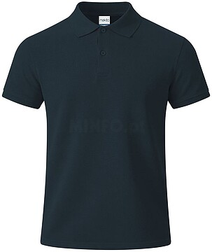 Polo Adulto Cor Charles 100% Algodão Ring Spun, Piqué 180 g/ m2 22339