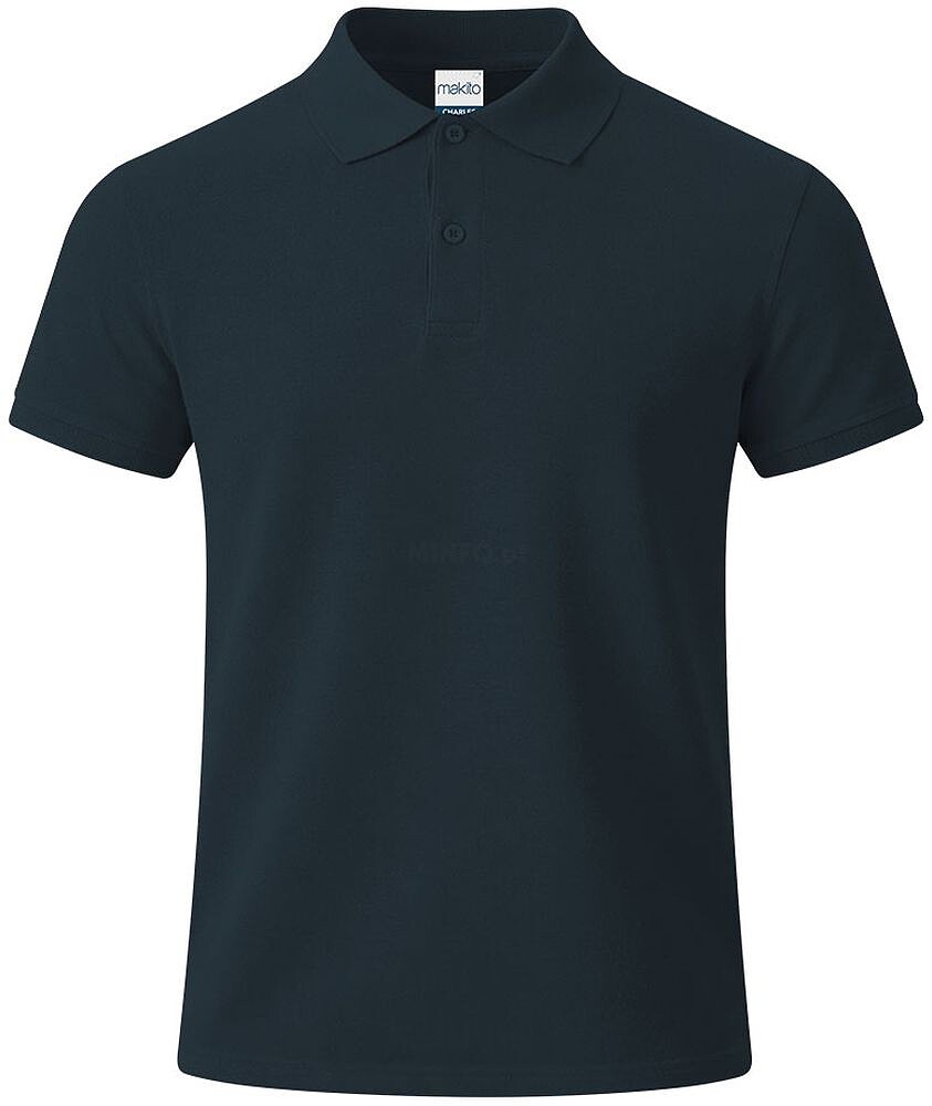 Polo Adulto Cor Charles 100% Algodão Ring Spun, Piqué 180 g/ m2 22339