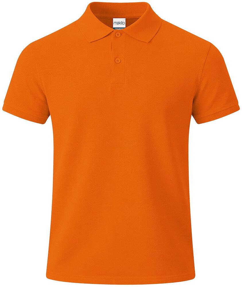 Polo Adulto Cor Charles 100% Algodão Ring Spun, Piqué 180 g/ m2 22339