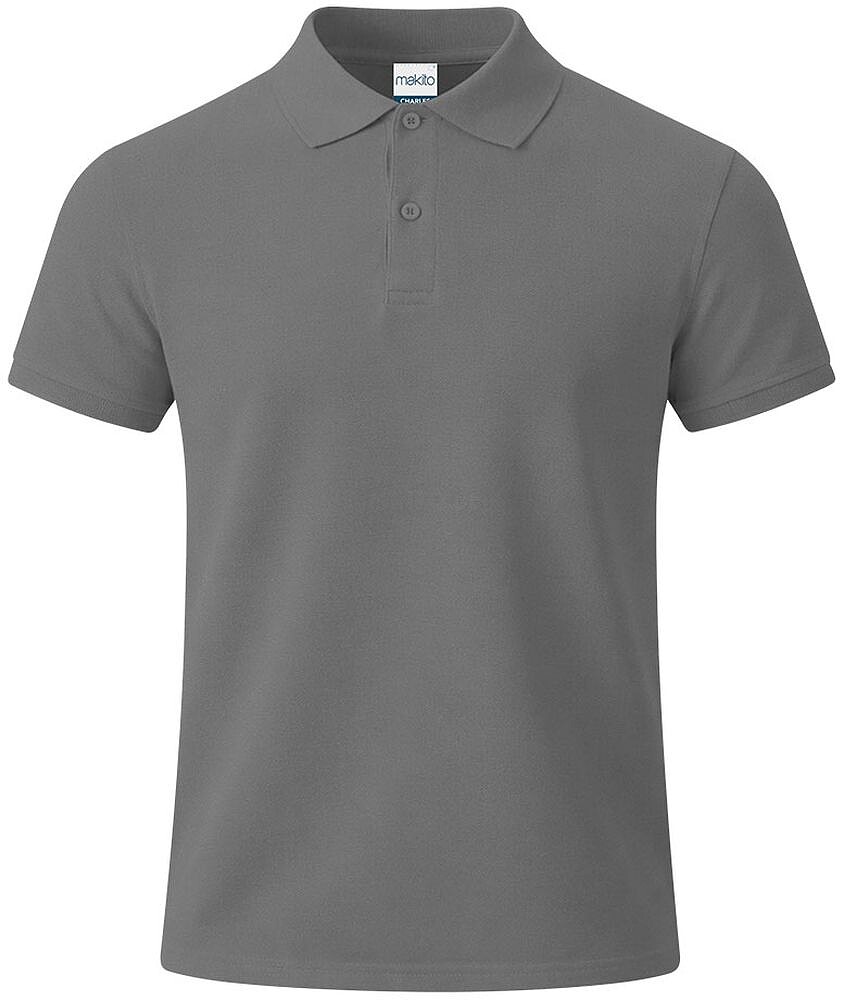 Polo Adulto Cor Charles 100% Algodão Ring Spun, Piqué 180 g/ m2 22339