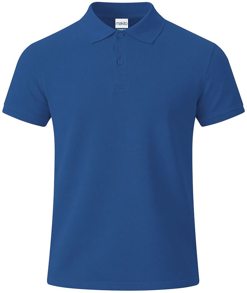 Polo Adulto Cor Charles 100% Algodão Ring Spun, Piqué 180 g/ m2 22339