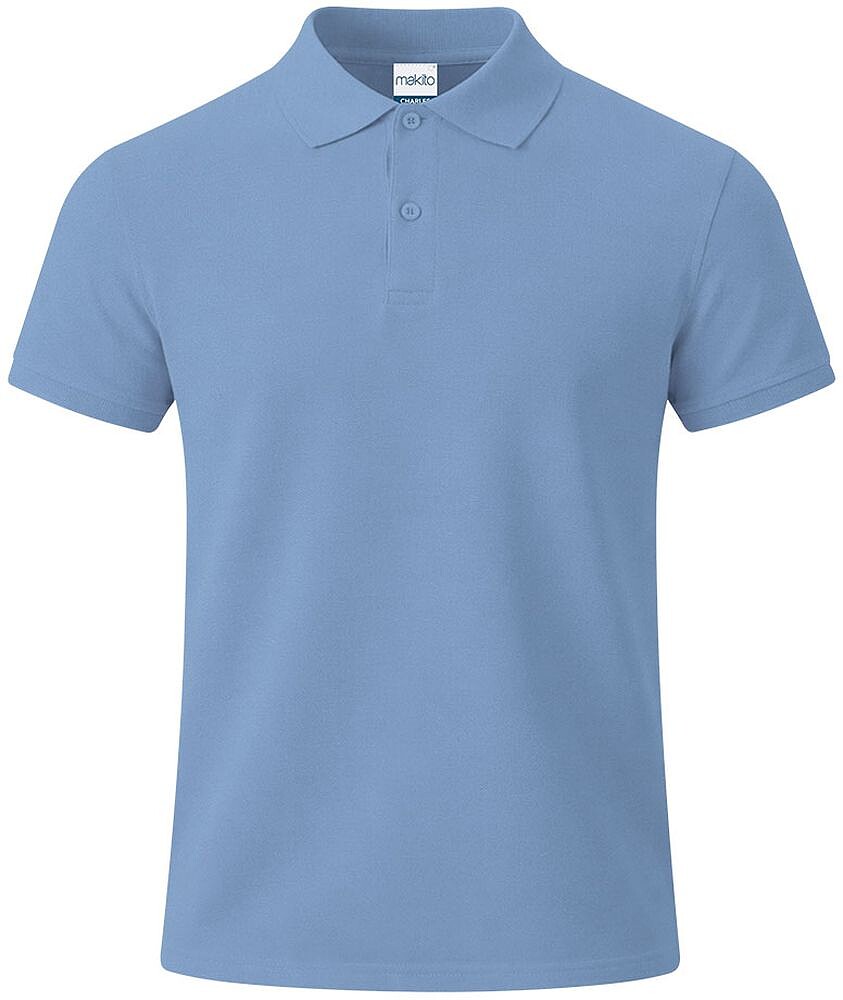 Polo Adulto Cor Charles 100% Algodão Ring Spun, Piqué 180 g/ m2 22339