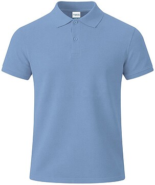 Polo Adulto Cor Charles 100% Algodão Ring Spun, Piqué 180 g/ m2 22339