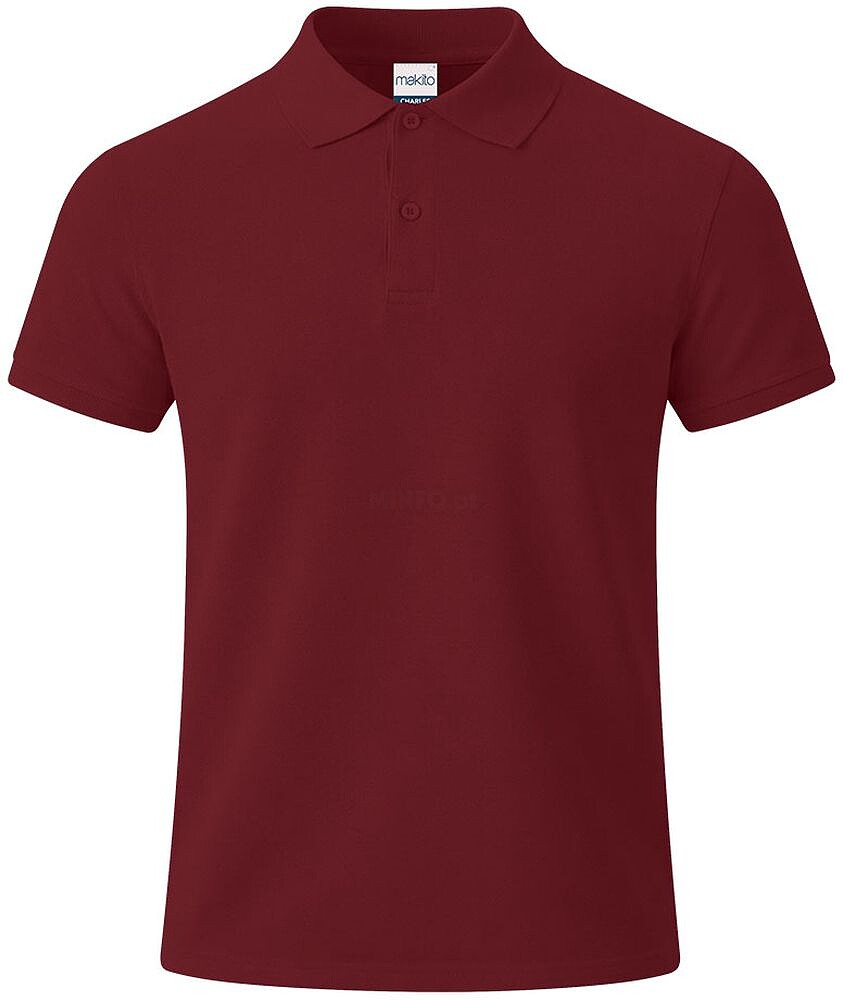 Polo Adulto Cor Charles 100% Algodão Ring Spun, Piqué 180 g/ m2 22339