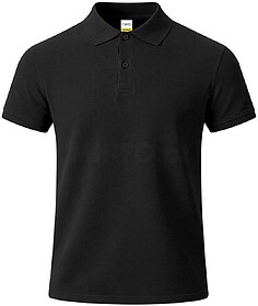 Polo Criança Cor Charles 100% Algodão Ringspun, Piqué 180...